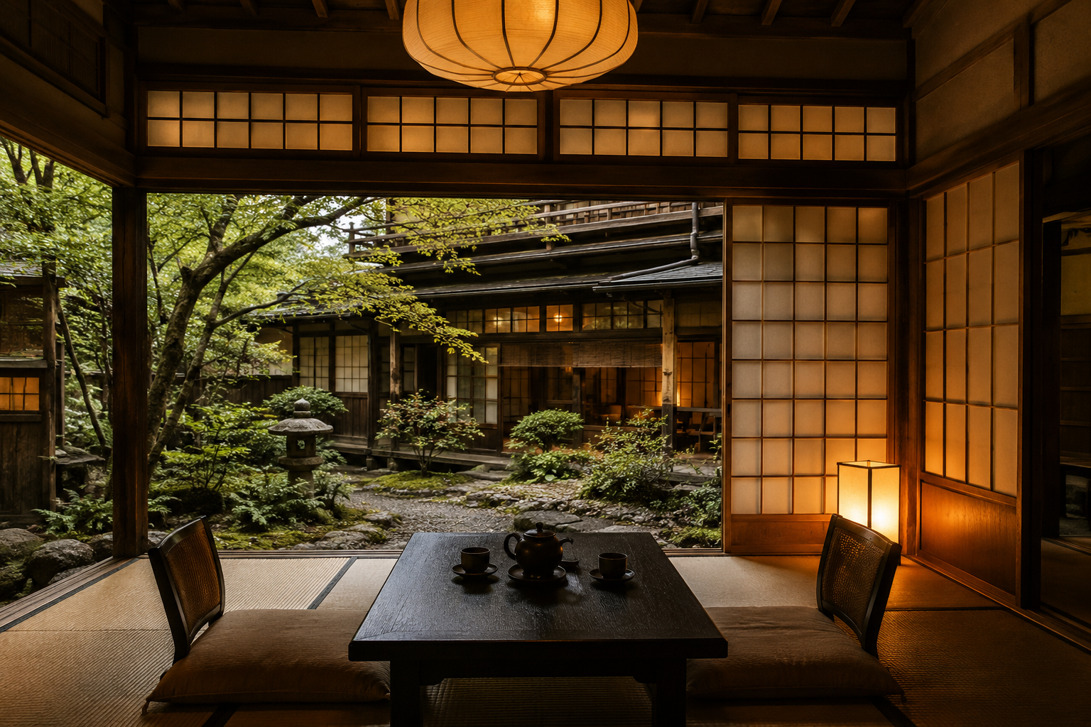 Historic Japanese ryokan