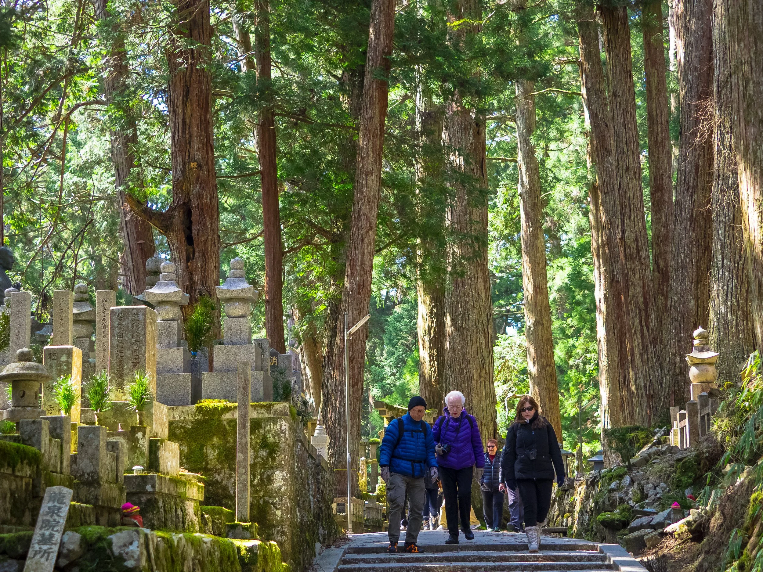World Untouched travelers in Koyasan Japan