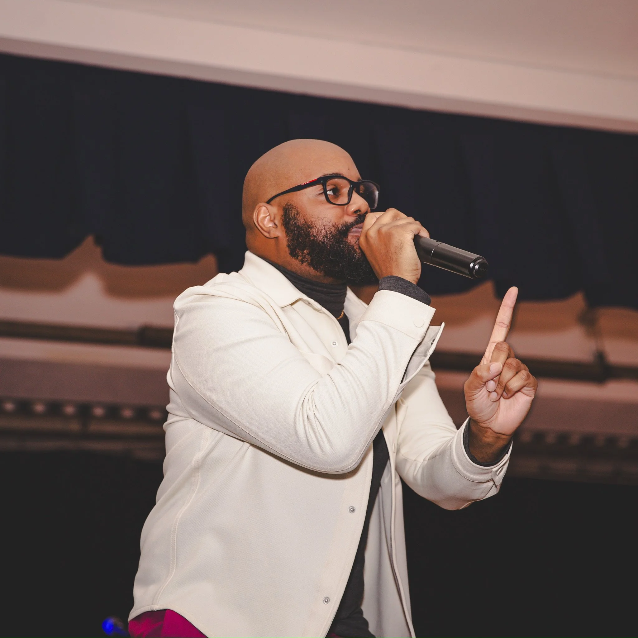 Rev. Freedom H. Weekes preaching