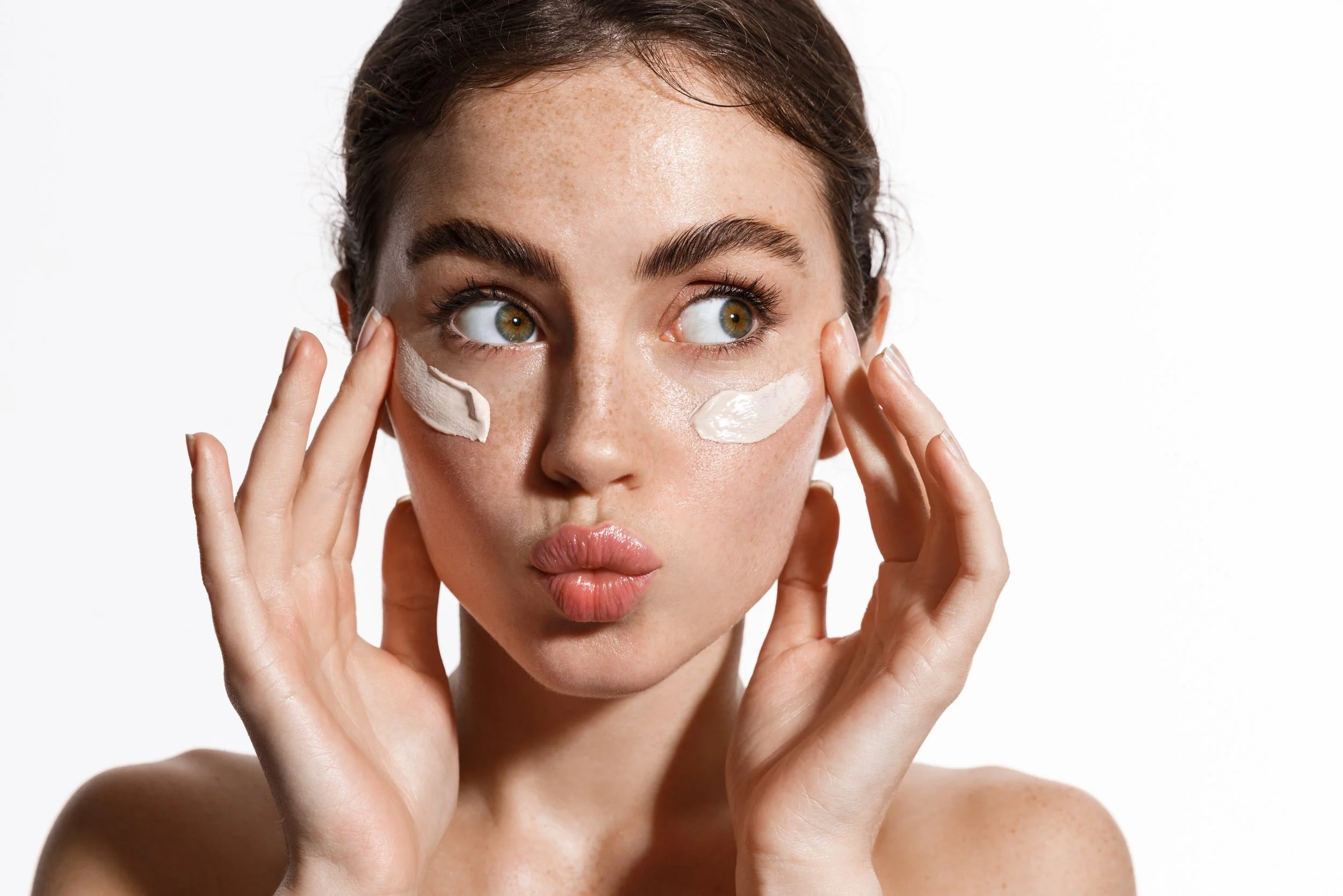Luminous skin after a professional facial at Lumina Aesthetics Edmonton