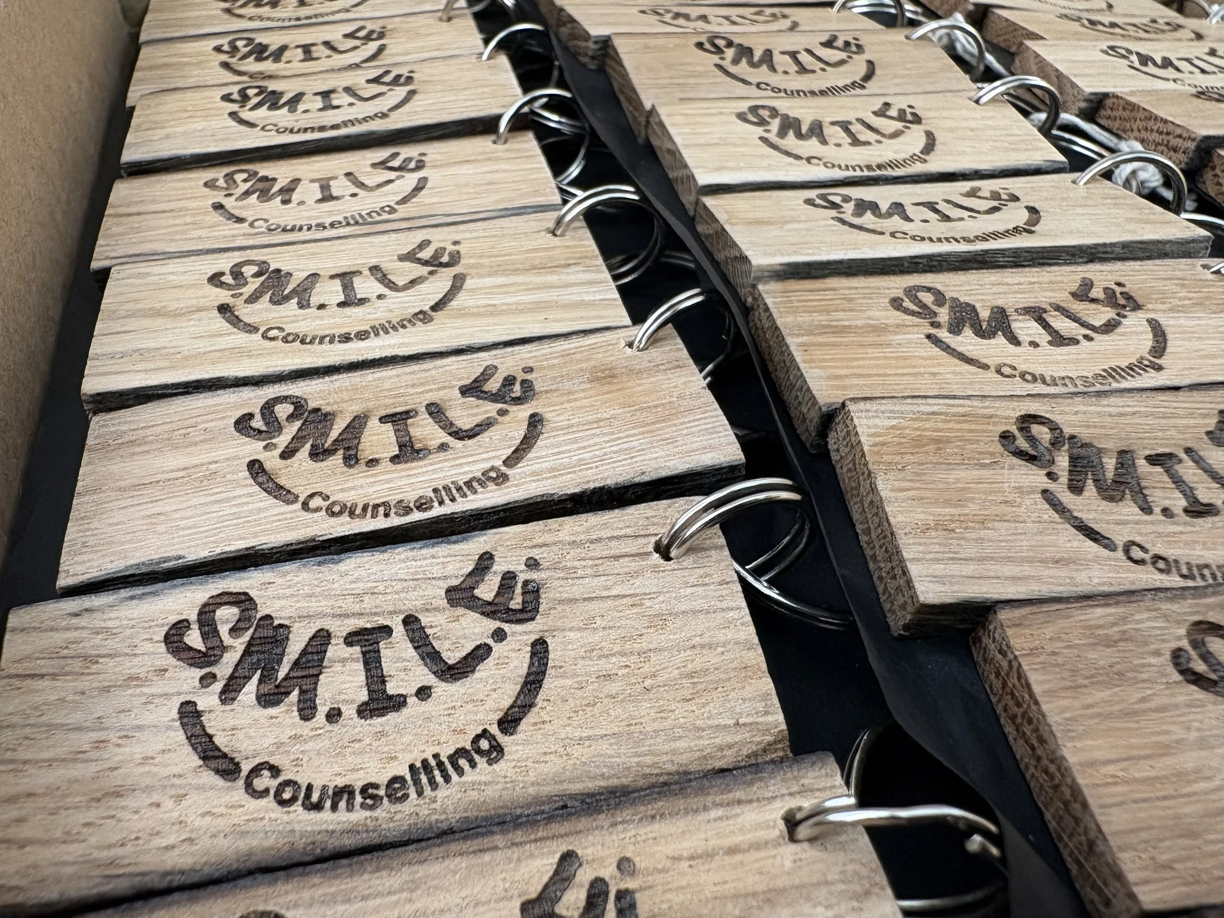 Engraved keepsakes for charity and corporate events