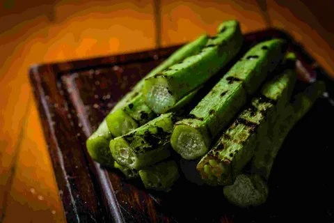 GRILLED OKRA