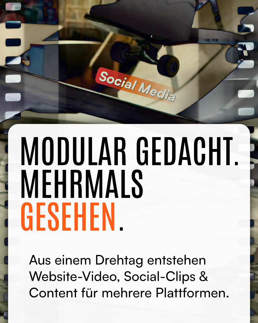 Social-Media Videos München - Videograf für Reels, Clips & O-Töne