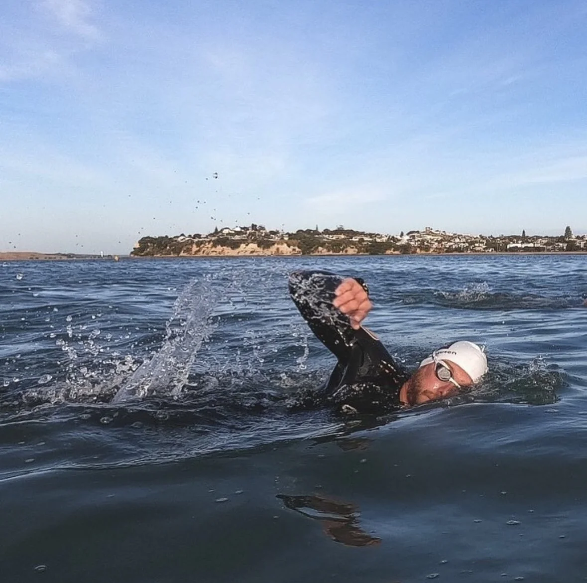 Alex open water swim
