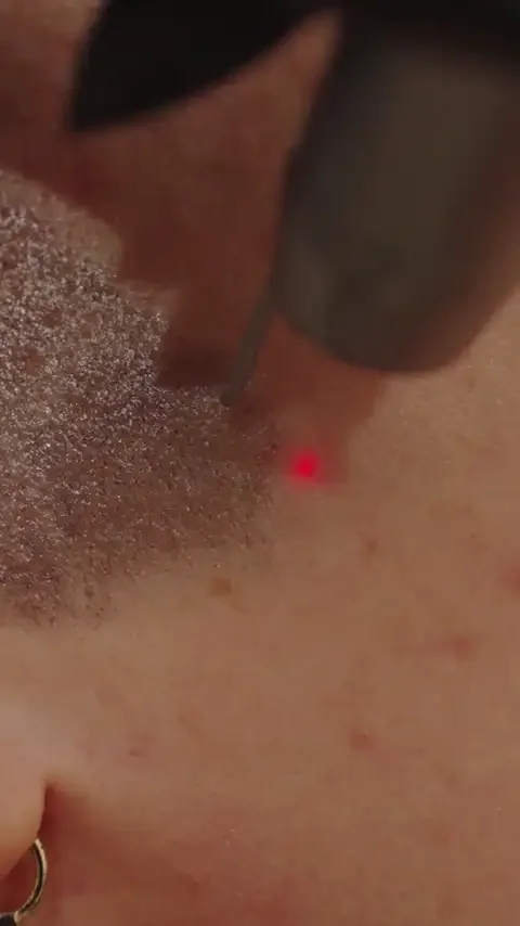 Skyn X laser skin treatment on the lower face at Skyn Lab Keilor East
