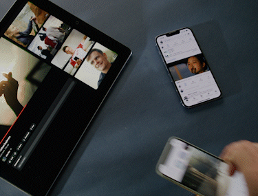 Media-Strategie: Visualisierung des dritten Produktionsschritts bei ellerfilm