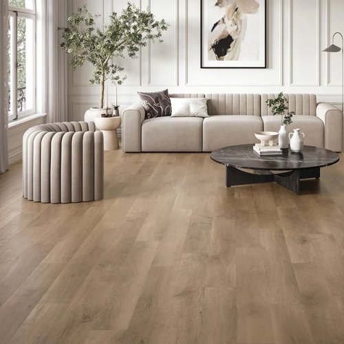 Karndean Salon Oak flooring in a furnished living room