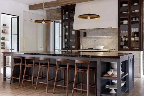 Shrock cabinetry in a coordinated kitchen