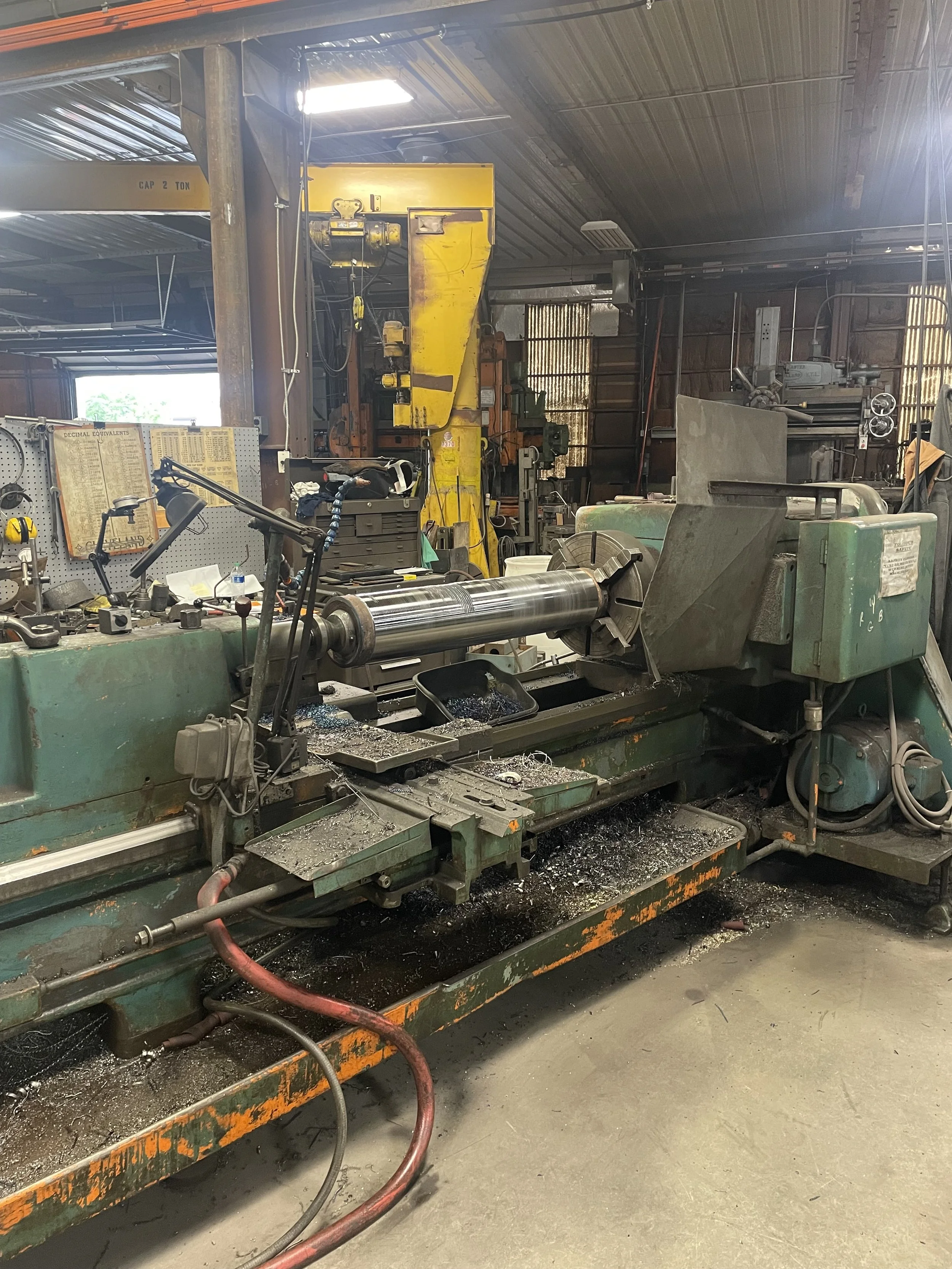Precision machine shop — high-quality industrial components