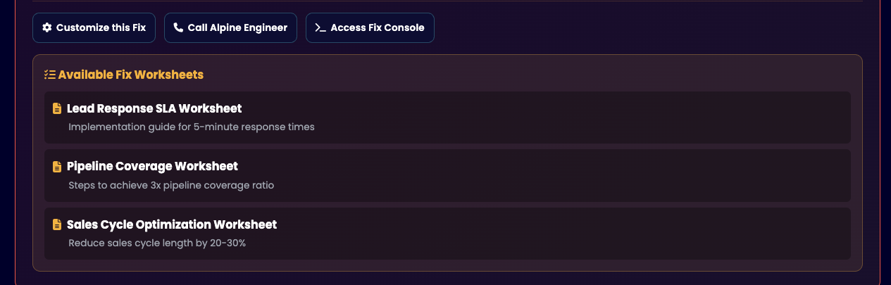 Fix Console Interface - Fix Library, Variable Deployment Options, Execution Guide