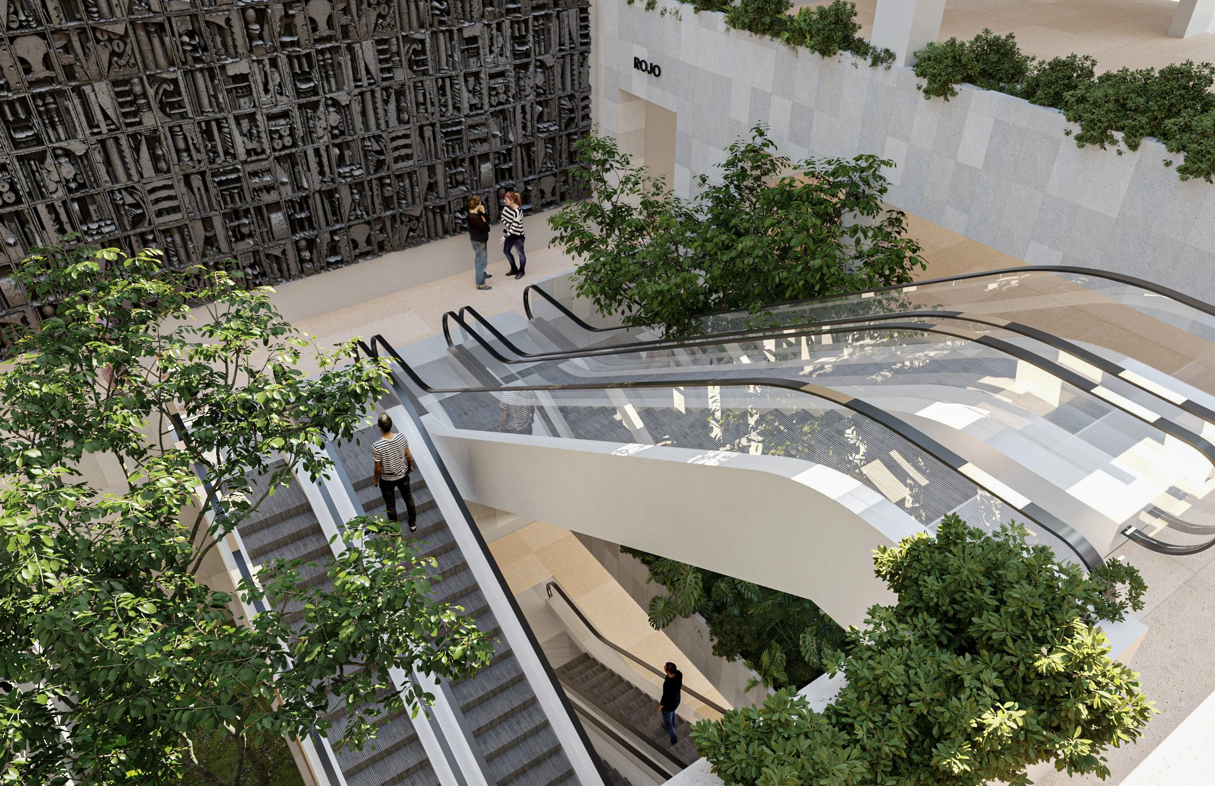 Patio Juárez - Escaleras