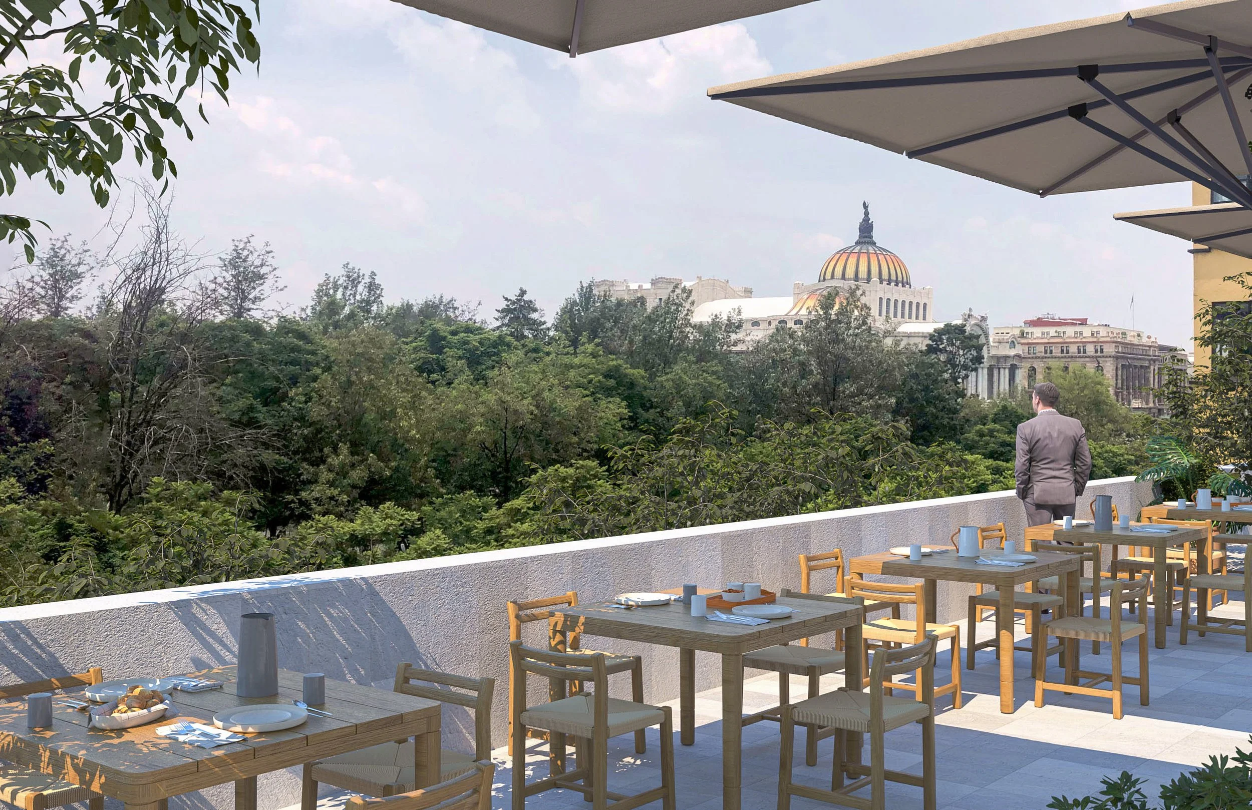 Patio Juárez - Terraza