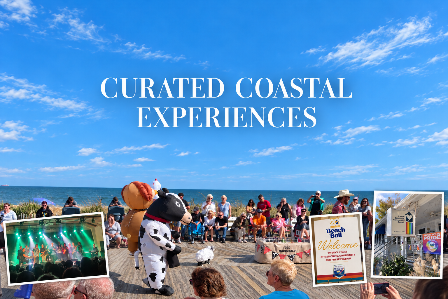 Curated Coastal Experiences — coastal celebrations, live music and local discoveries