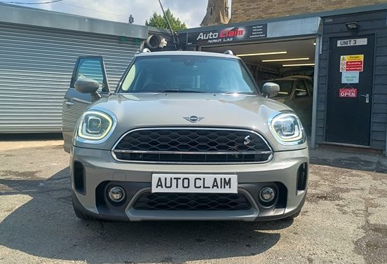 Mini Cooper fully restored non-fault ready at Auto Claim Repair Lab Maidstone