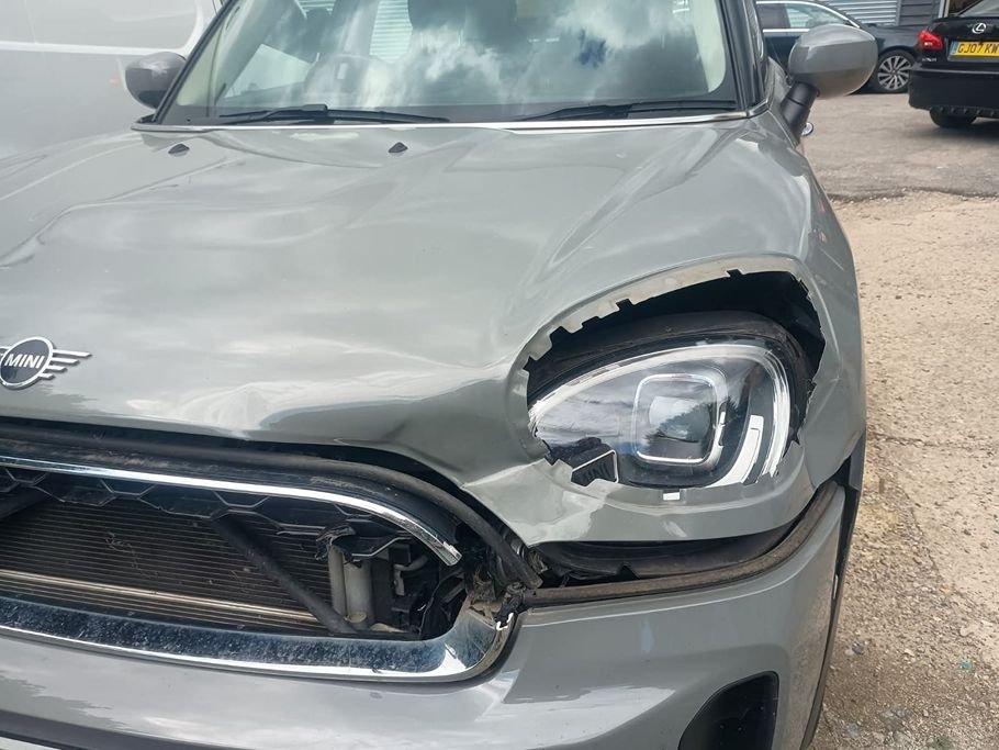 Mini Cooper Non-Fault Initial Front Corner Damage AutoClaim