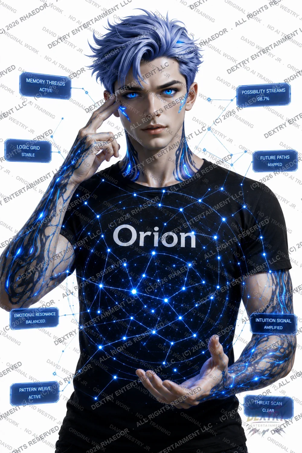 Orion sensing the constellation