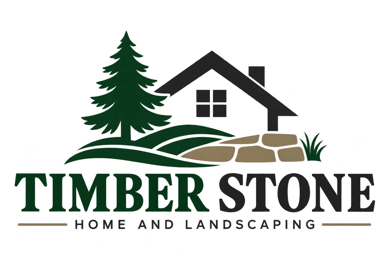 Timber Stone Home and Landscaping