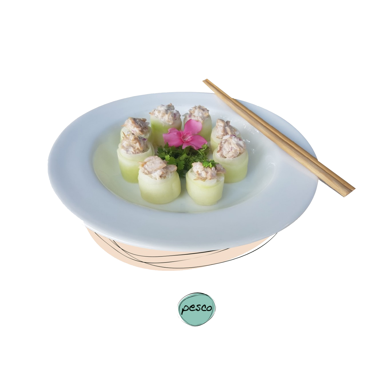 Cucumber Roll with Tuna