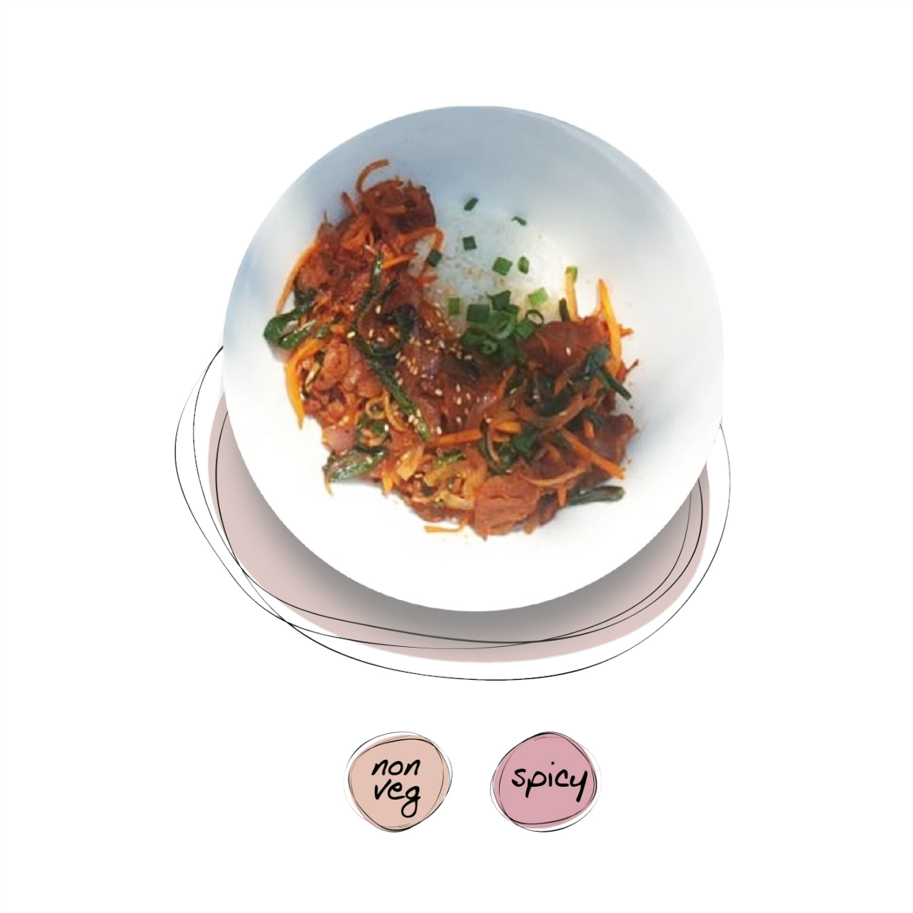 Spicy Pork Dopbap
