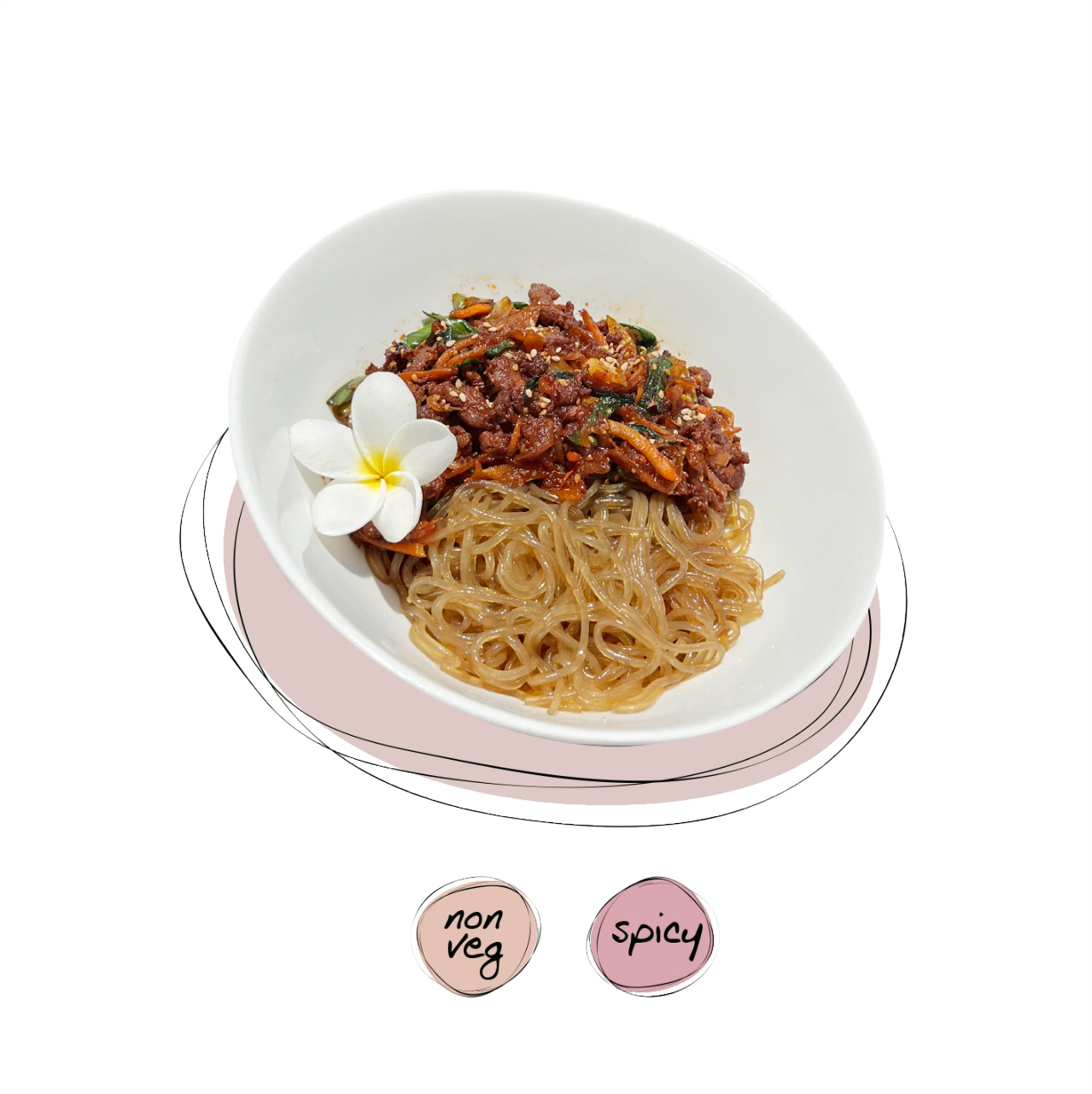  Glass Noodles with Spicy Pork
