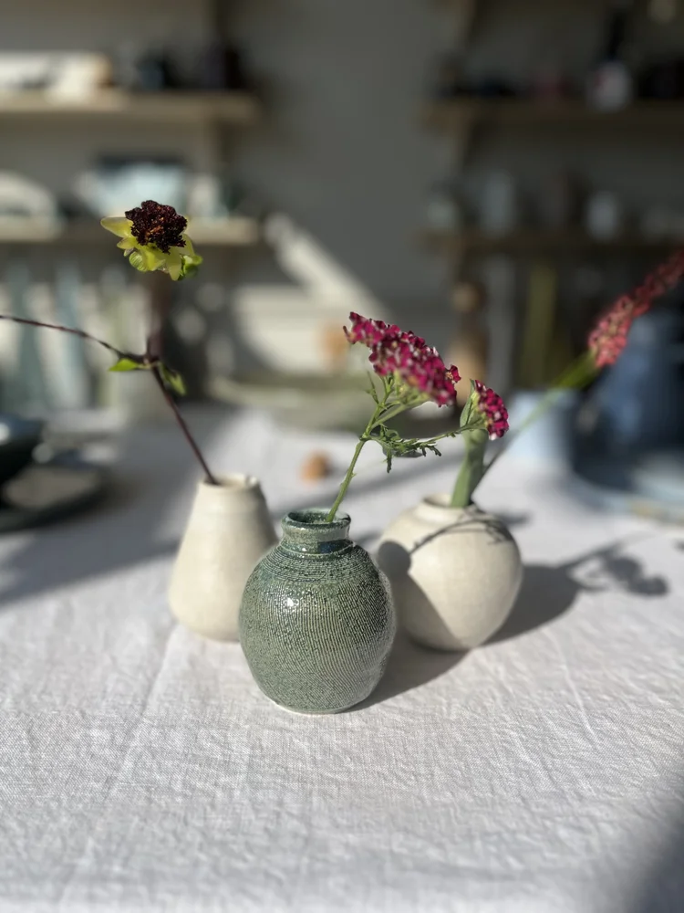 Wheel thrown Olive Oil pourer, handmade ceramcis, gift, present