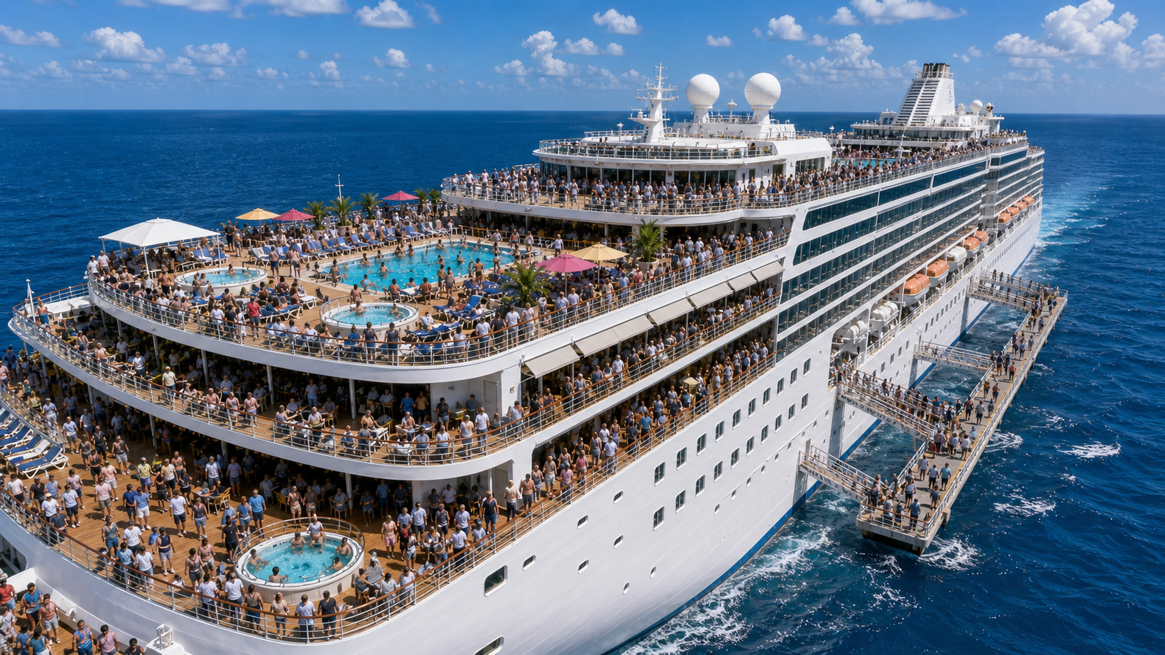 Cruise ship operational intelligence