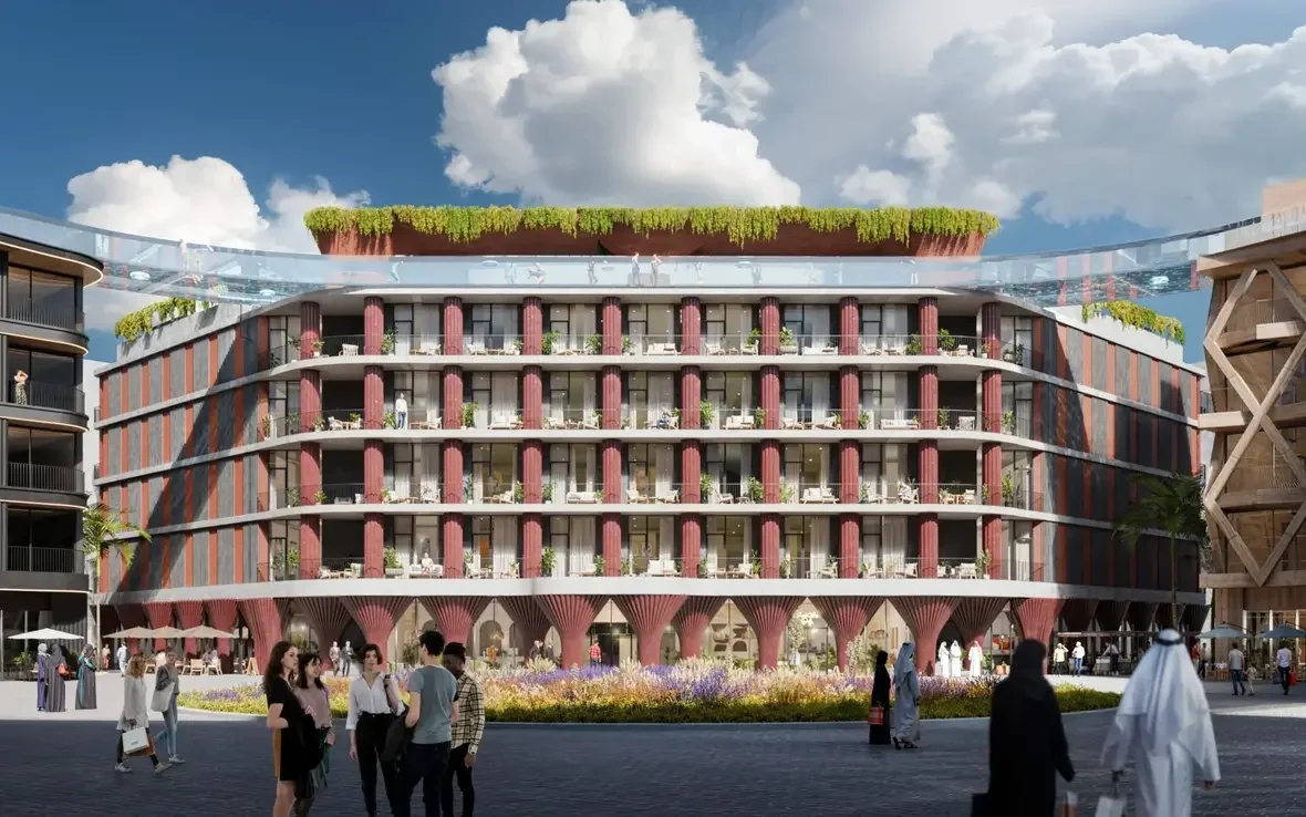 Example architectural visualization concept render