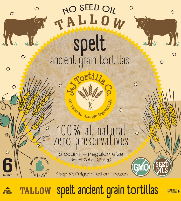 Tallow Spelt package front