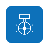 CNC wheel cutting icon