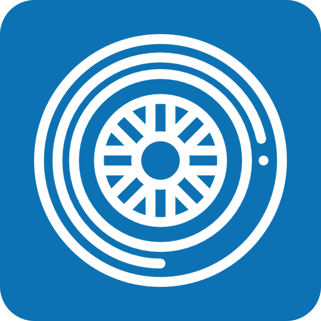 Wheel refinishing icon