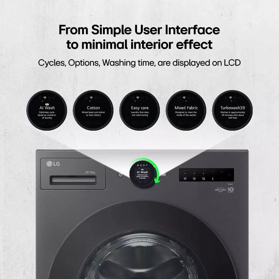 ดีไซน์เรียบหรู LCD Panel