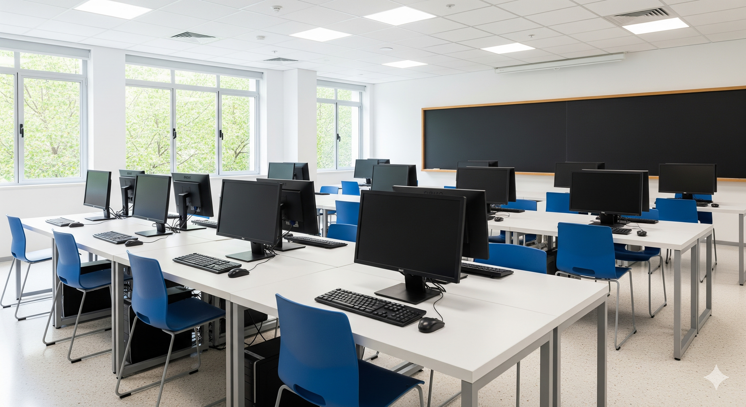 ตัวอย่างห้องเรียนโครงการคอมพิวเตอร์