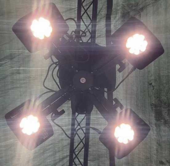 Four TBL-30 modules switched on