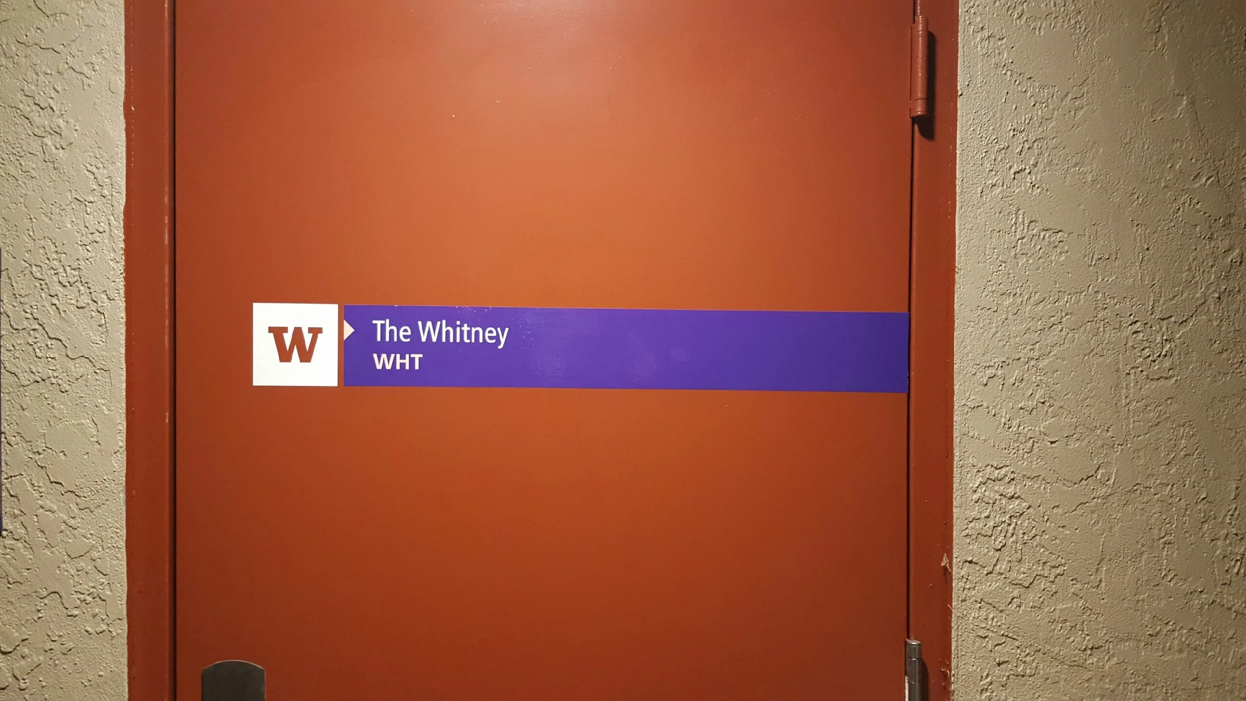 UW Tacoma Building Identification Sign