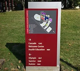 Everett Public Schools Campus Map Signage – Plumb Signs