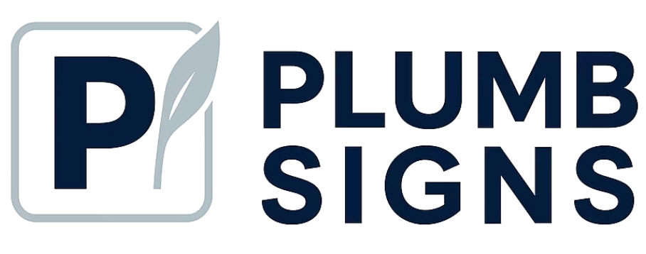 Plumb Signs