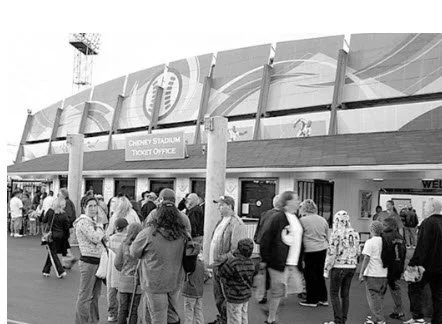 Historic Cheney Stadium view from early years
