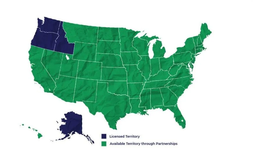 Service Area Map