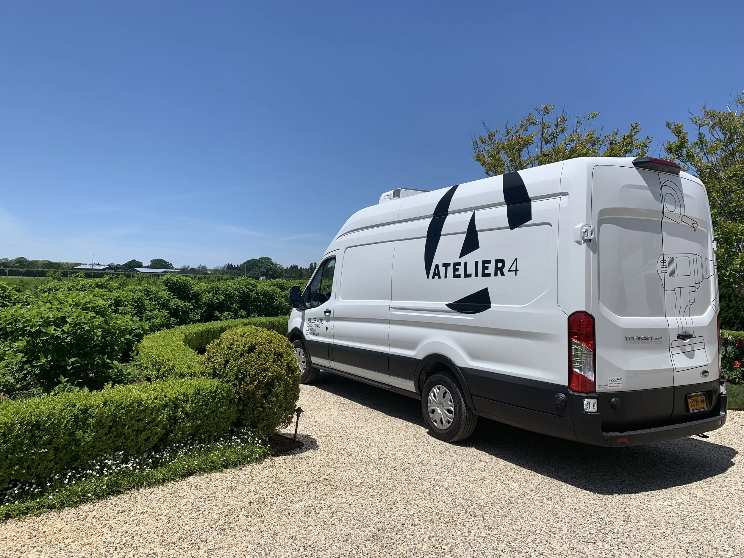 Atelier 4 climate-controlled truck for fine art moving