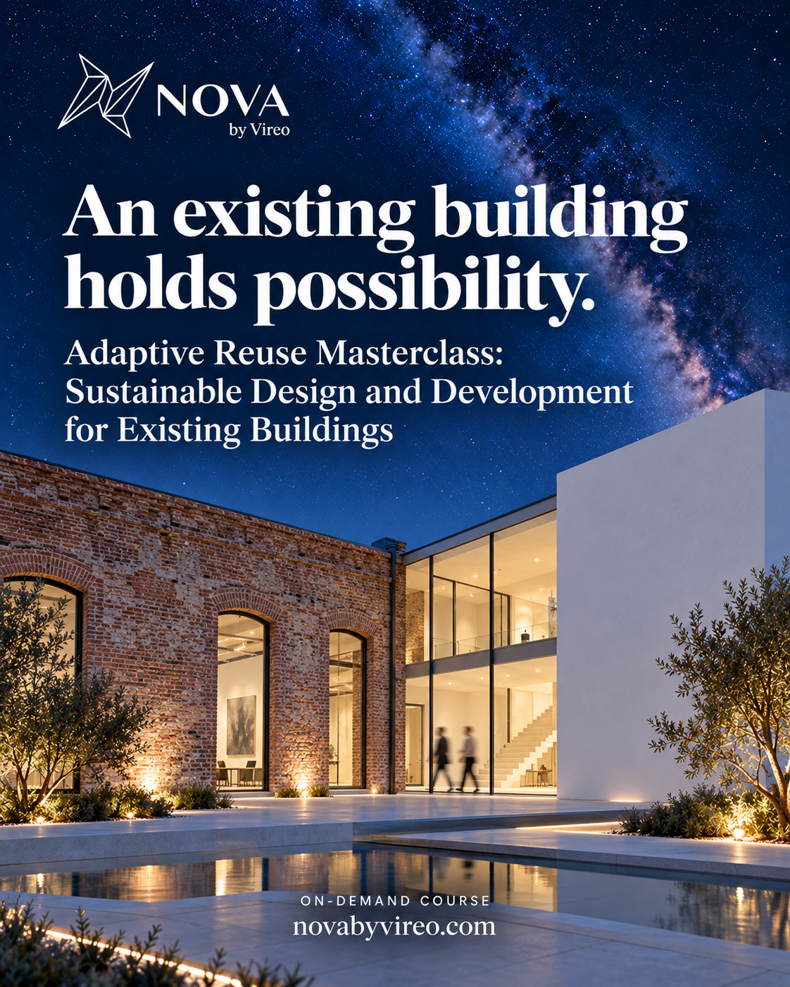 Adaptive Reuse Masterclass: Sustainable Design and Development for Existing Buildings