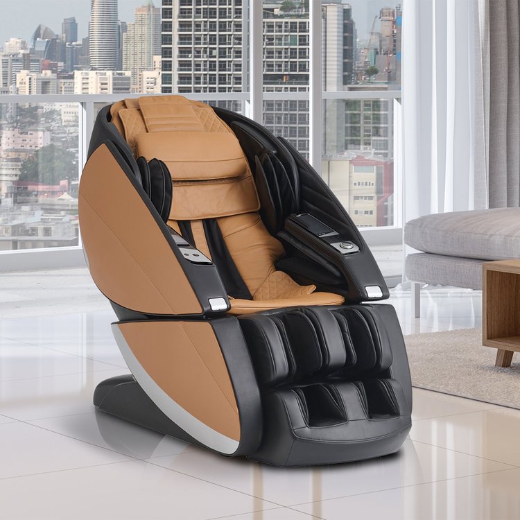 Massage chair in a living room