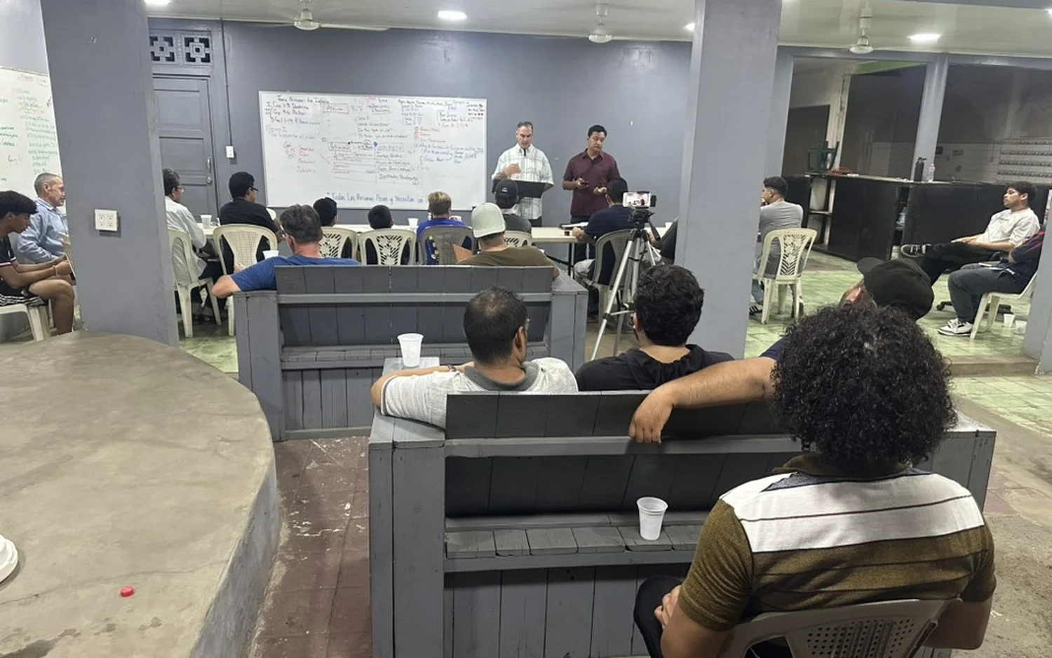 Men's study in the ministry house