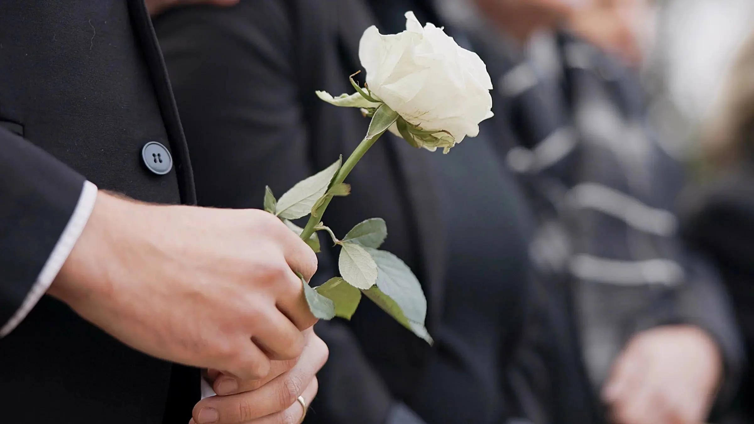 Funeral service in church