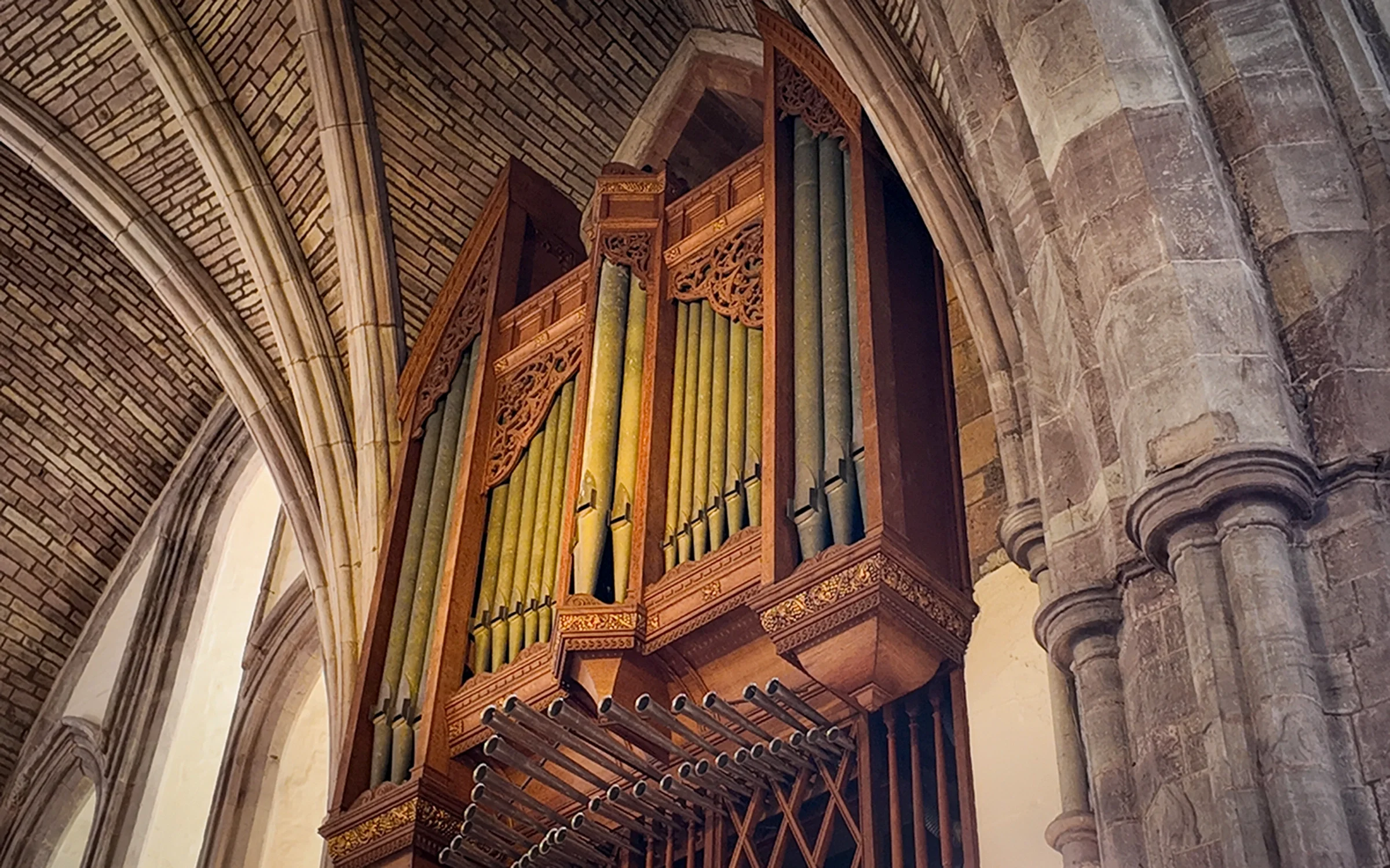 Brecon Cathedral organ