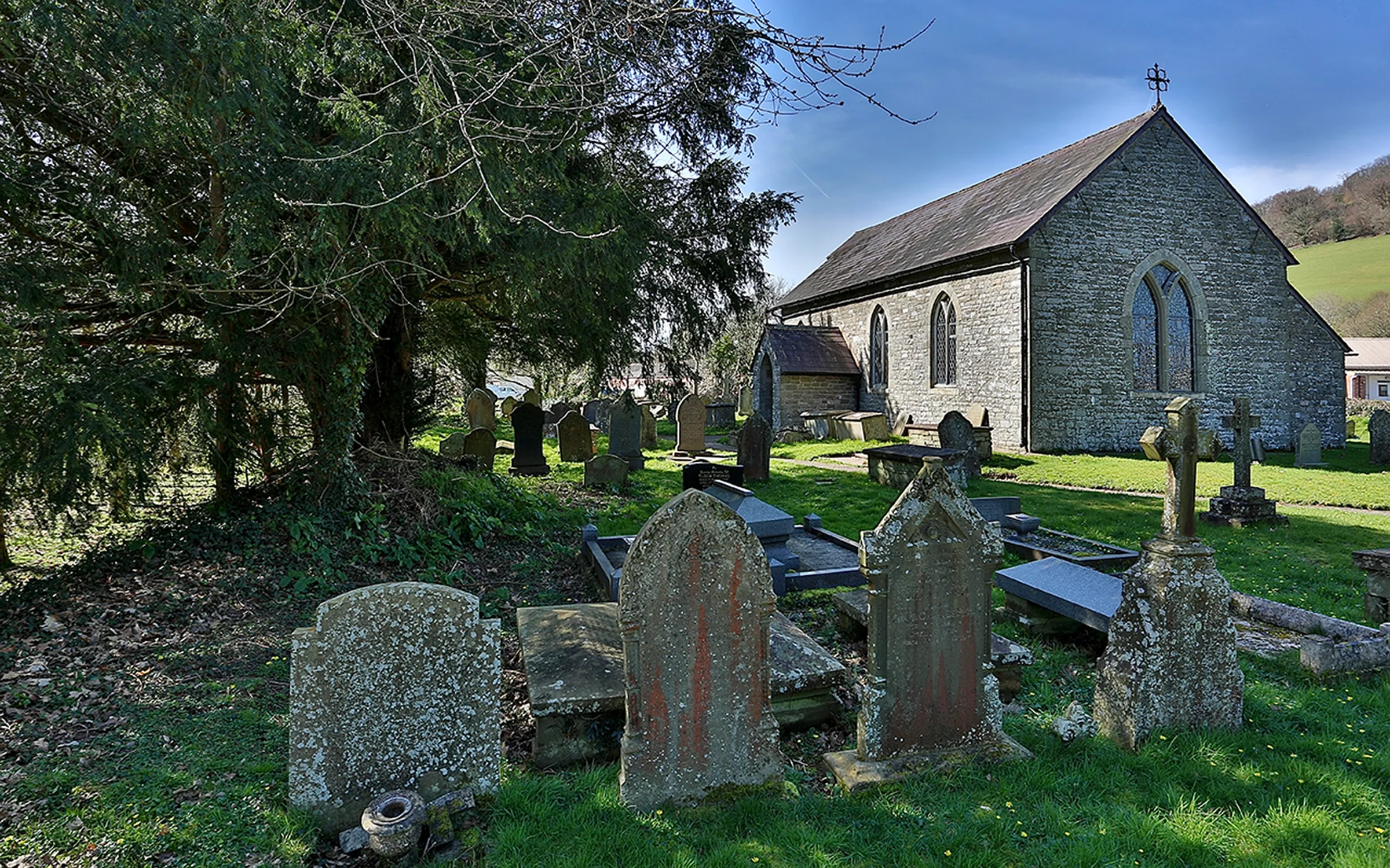 Rhydybriw Church exterior