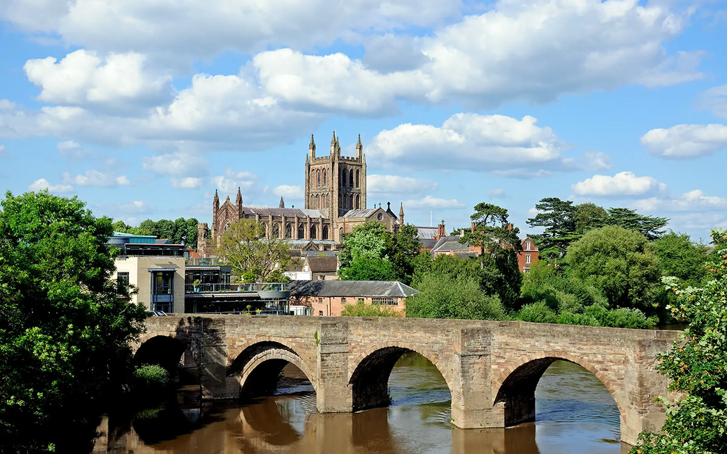 Medieval church interior