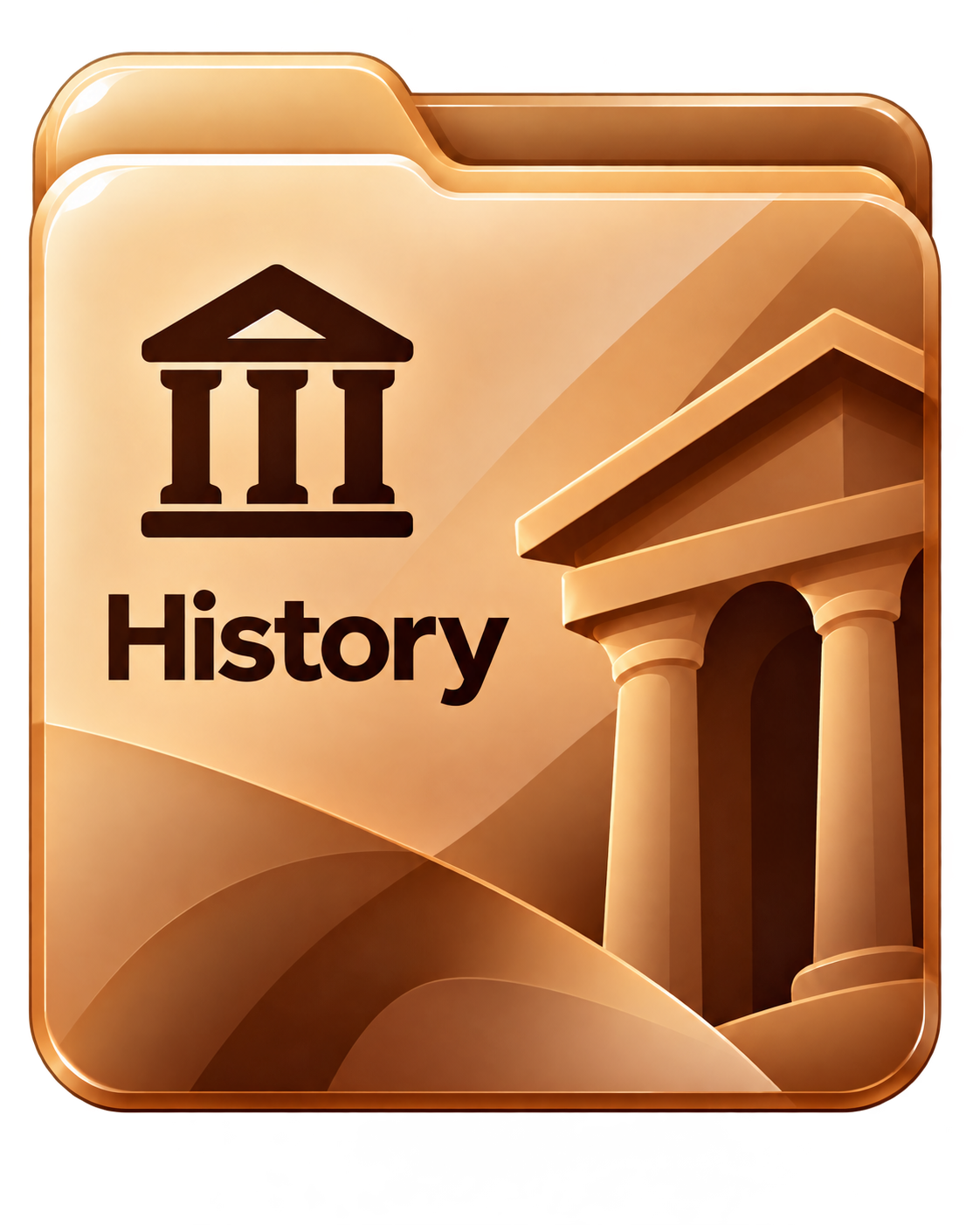 History folder template
