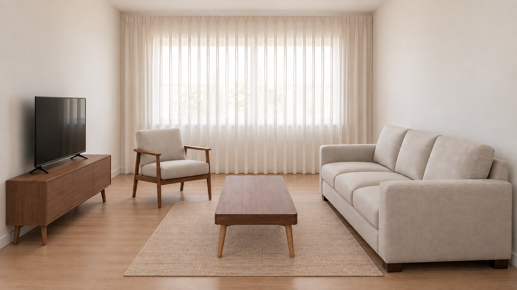 Basic rental package living room, Maputo