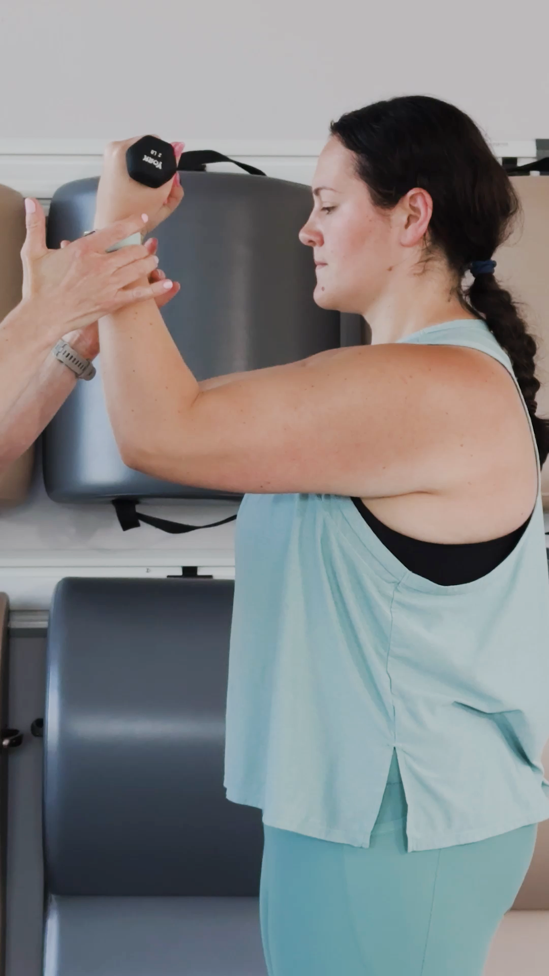Pilates instruction