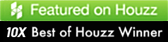 10X Houzz Professional Winner